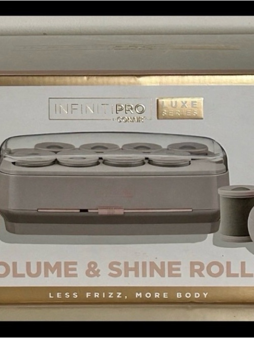 INFINITIPRO by CONAIR Luxe Volume & Shine Roll Set - Hot roller curlers w/clips